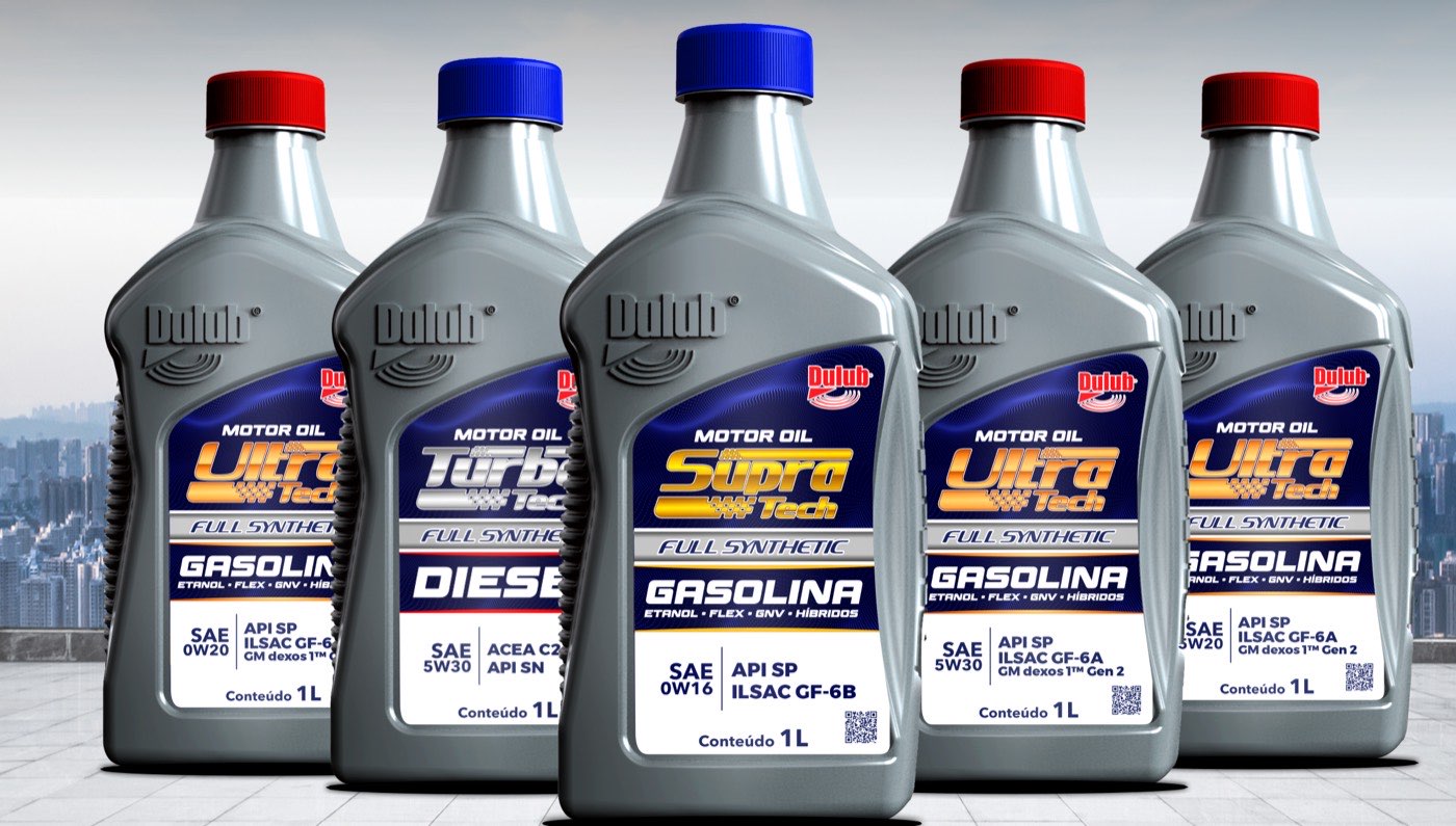 Frascos de 1 litro das linhas Ultra Tech, Turbo Tech e Supra Tech
